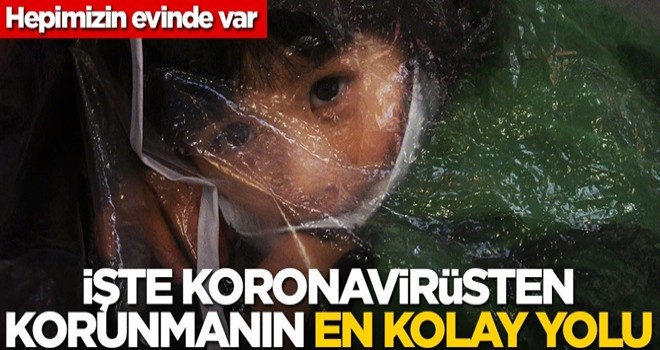 Koronavirüsten korunmanın en kolay yolu açıklandı! Hepimizin evinde var...