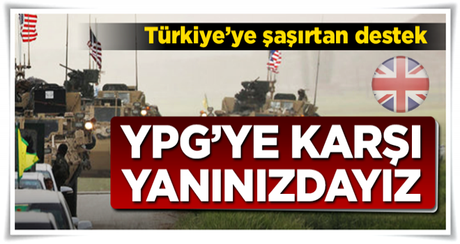 ''YPG, PKK'nın uzantısı...Biz Türkiye’nin yanındayız''