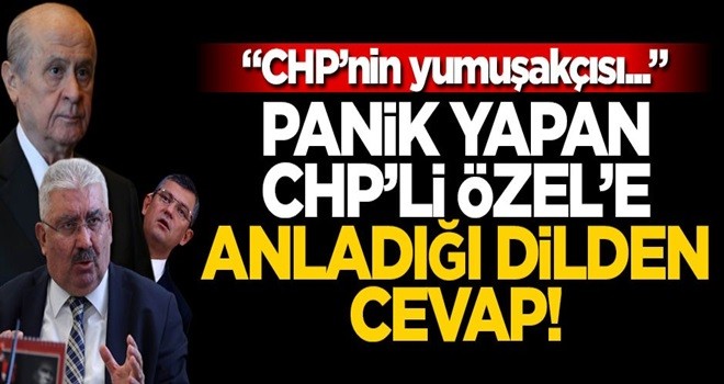 Bahçeli'nin sözlerinden sonra panikleyen Özgür Özel'e sert tepki!