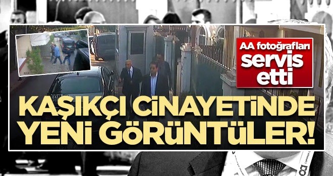 Kaşıkçı cinayetinde yeni görüntüler ortaya çıktı