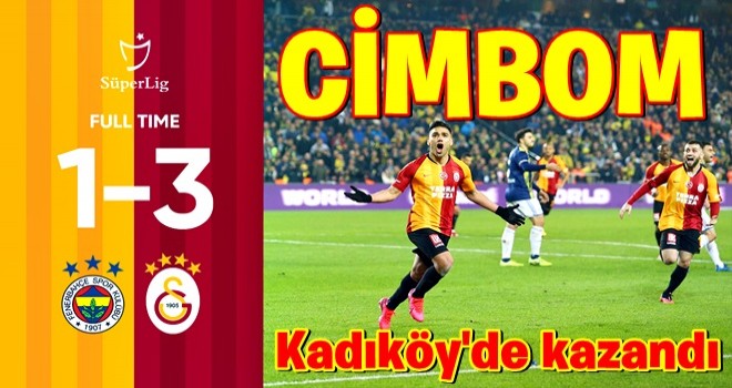 Galatasaray 20 yıl sonra Kadıköy'de kazandı!