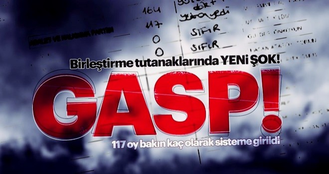 2325 No’lu sandıkta Binali Yıldırım’ın 117 oyu gasp edilmiş! .