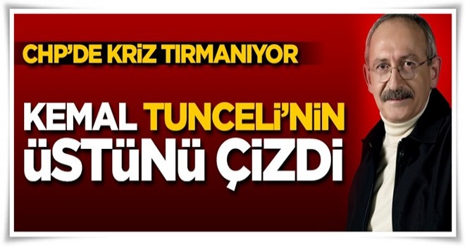 CHP'de Kılıçdaroğlu krizi büyüyor! Tunceli'de olay konuşmalar