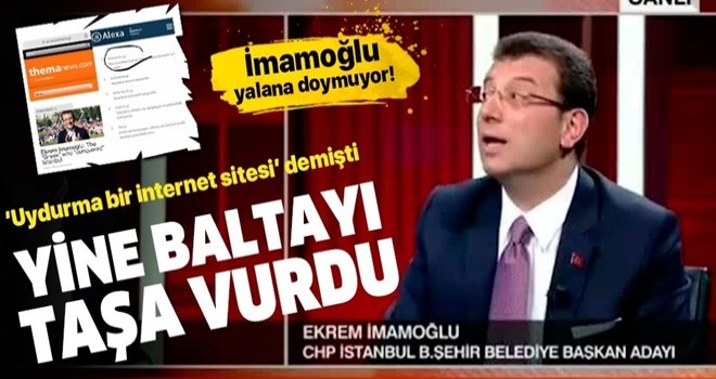 İmamoğlu’nun 'uydurma' dediği Thema News Yunanistan'da en çok ziyaret edilen haber sitesi! .