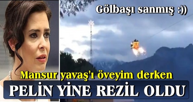 Pelin Batu yine rezil oldu .