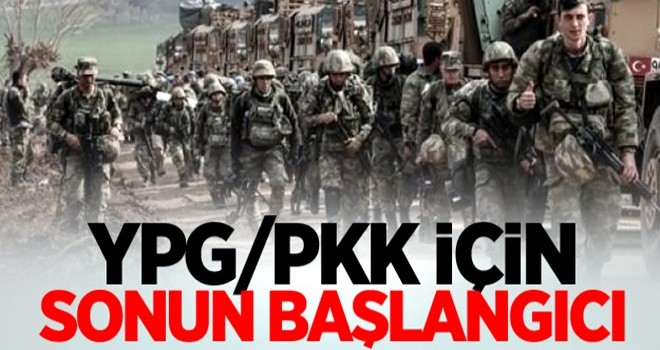 YPG/PKK için sonun başlangıcı