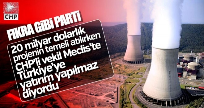 CHP kafasına göre Türkiye'ye yatırım yapılamaz !!