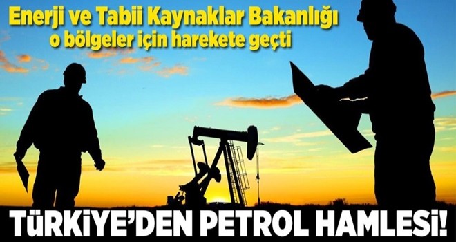 Türkiye'den petrol hamlesi! İzin çıktı .