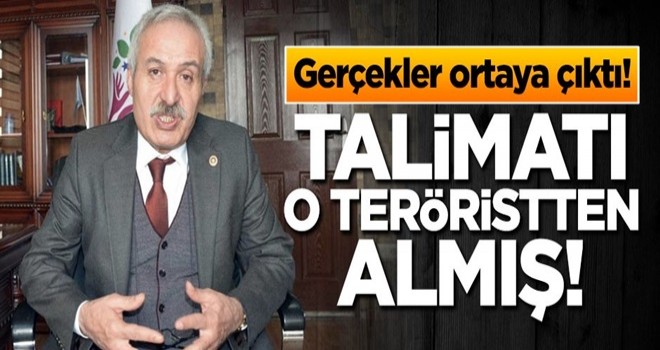 Gerçekler ortaya çıktı! Talimatı o teröristten almış