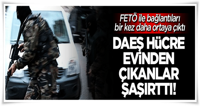 DAEŞ'in hücre evinde FETÖ kitapları çıktı!