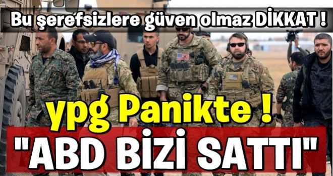 Türkiye operasyonu öncesi PKK/YPG panikledi!