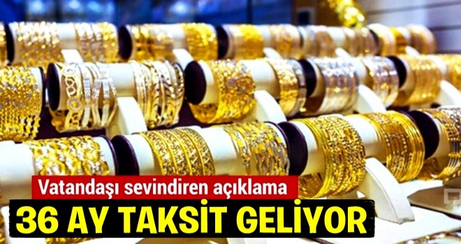 Kuyumculukta taksit sayısı artıyor