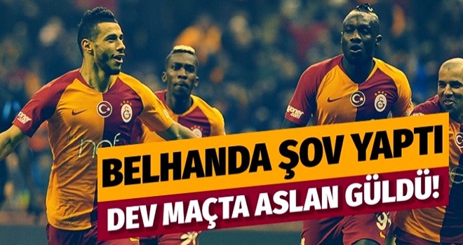 Galatasaray evinde Trabzonspor'u 3-1 yendi