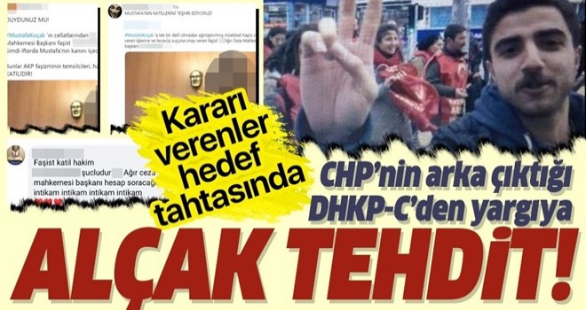 Terör örgütü DHKP-C’den yargıya alçak tehditler