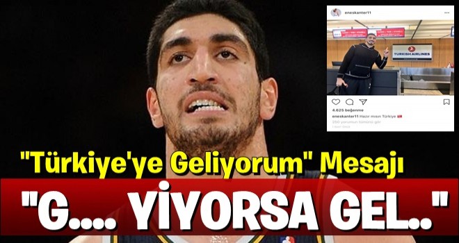 FETÖ'cü Enes Kanter'den