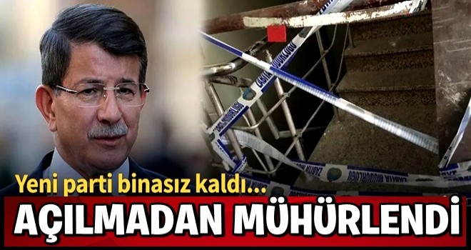 Daha açılmadan mühürlendi!