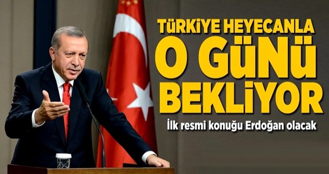 Cumhurbaşkanı Erdoğan yeni havalimanının ilk resmi konuğu olacak .