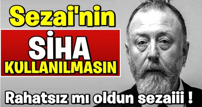 Sezai Temelli'nin SİHA rahatsızlığı!