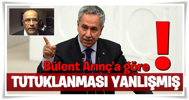 Bülent Arınç'tan Berberoğlu açıklaması