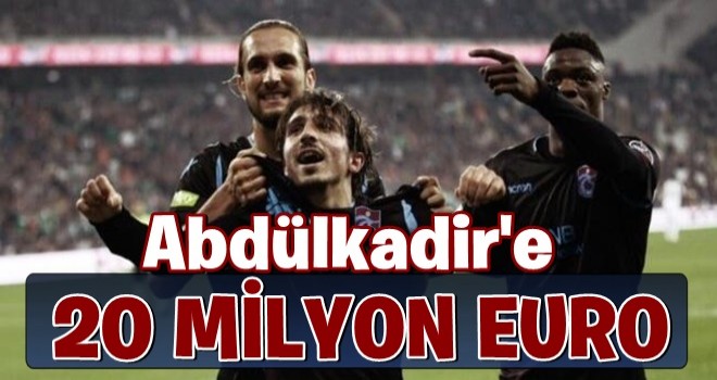 Abdülkadir Ömür'e 20 milyon Euro'luk teklif!