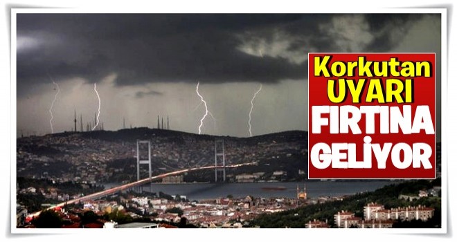 Meteorolojiden Korkutan Uyarı: Marmara ve Ege'ye Fırtına Geliyor