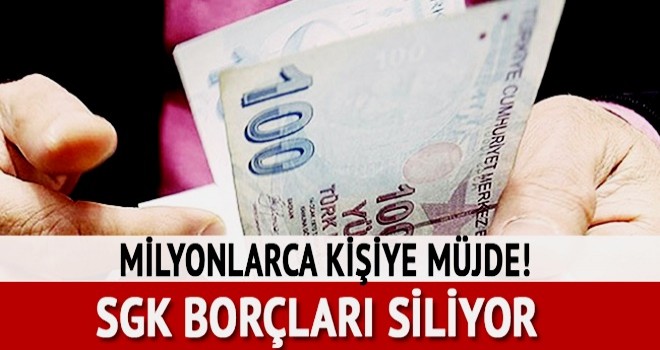 SGK başkanı açıkladı! O borçlar siliniyor