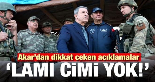 Akar'dan kritik mesaj! 'Bunun lamı cimi yok'