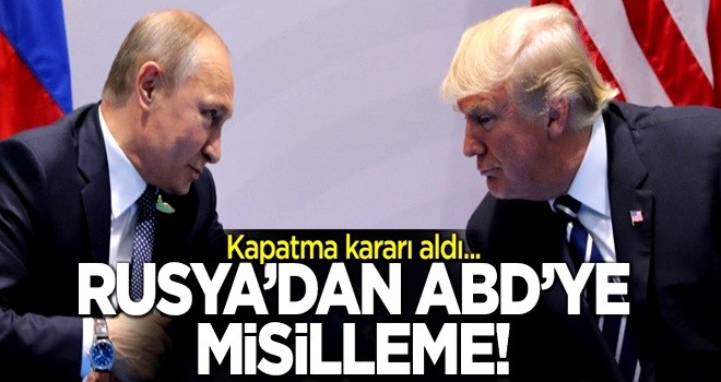 Rusya'dan ABD'ye şok! Kapatma kararı aldı