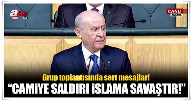 Devlet Bahçeli konuşuyor