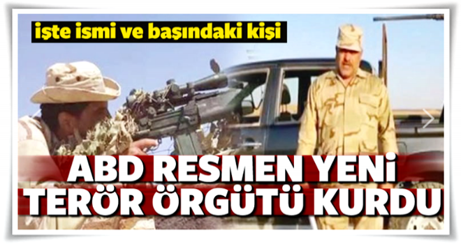 ABD yeni terör örgütü kurdu