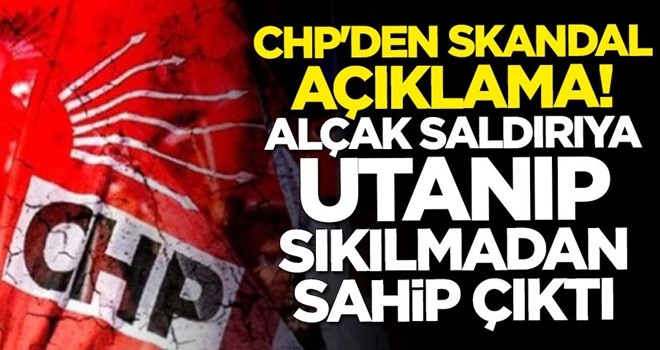 CHP'li Salıcı Vefa Sosyal Destek Grubu'na yapılan alçak saldırıyı sahiplendi: Eren kardeşimiz doğru yaptı