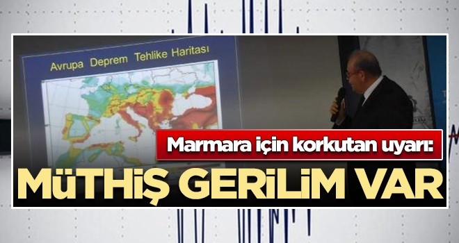 Marmara için korkutan deprem uyarısı: Müthiş bir gerilim var