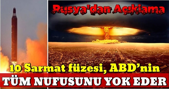 Rusya son aşamaya geldi! ABD'yi tamamen yok edebilecek