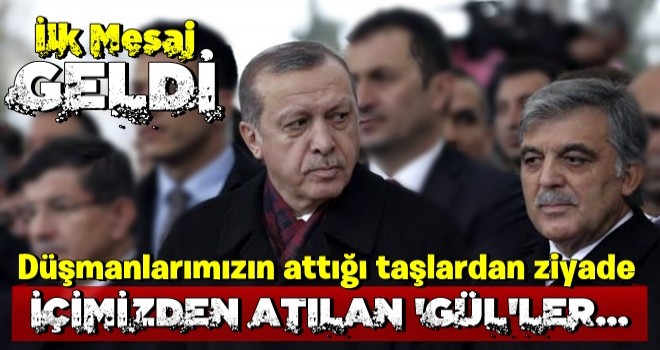 Ali Babacan’ın açıklamaları sonrası ilk mesaj geldi! Erdoğan'dan Abdullah Gül'e gönderme