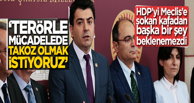 CHP terörle mücadelenin önünde takoz olmak istiyor