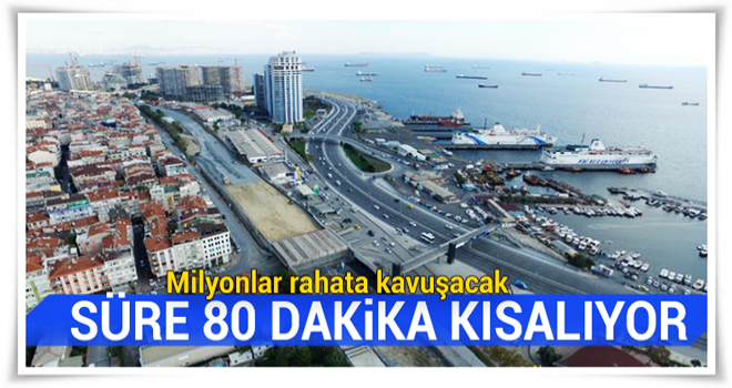 Gebze-Halkalı arası süre 105 dakikaya iniyor