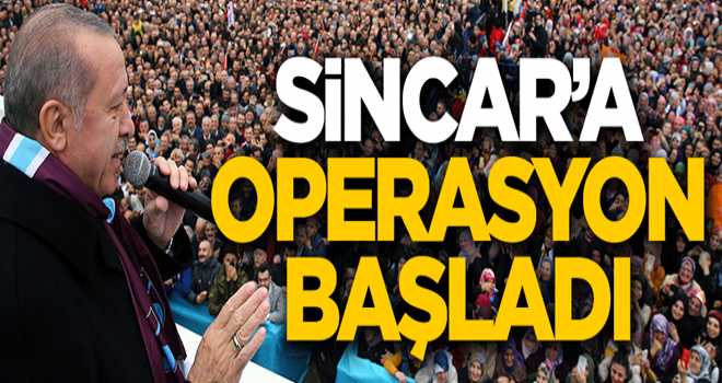 PKK'lılar Sincar'a kaçtı oraya da gideceğiz.