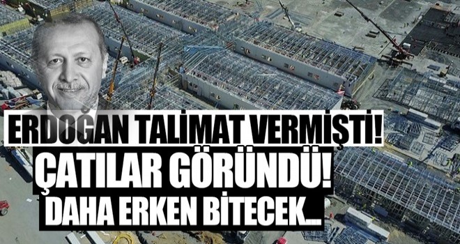 Başkan Erdoğan talimatı vermişti! Daha erken bitecek