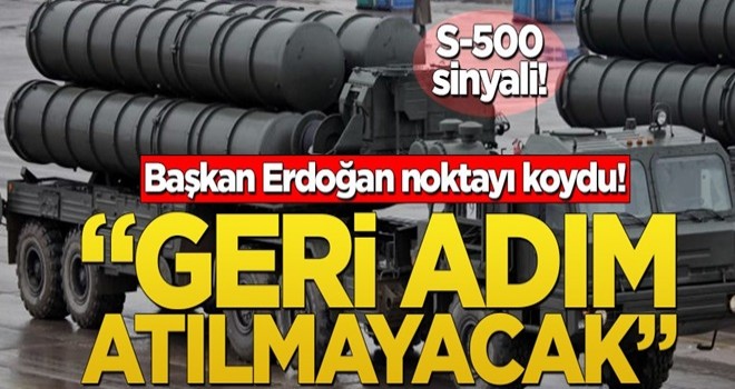 Başkan Erdoğan son noktayı koydu! “Geri adım atılmayacak”