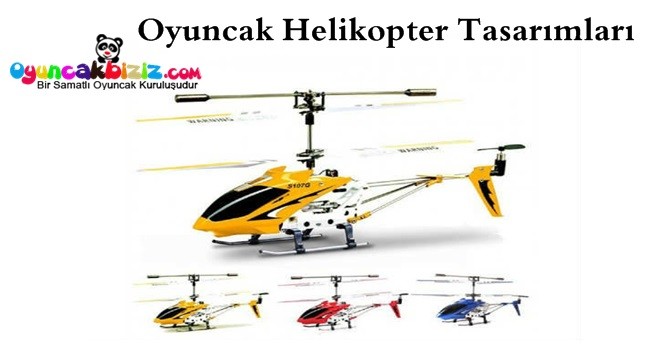 Oyuncak Helikopter Tasarımları