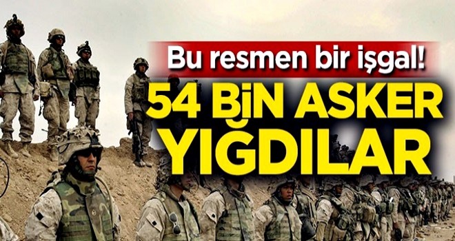 ABD Ortadoğu'ya 54 bin asker yığdı