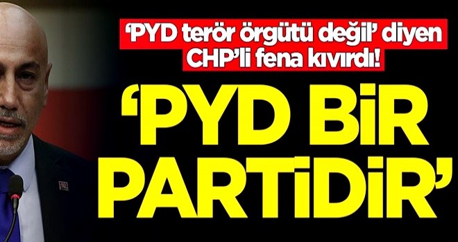 ‘PYD terör örgütü değil’ diyen CHP’li Erdal Aksünger fena kıvırdı!