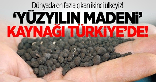 Yüzyılın madeni ‘Leonardit’in kaynağı Türkiye’de