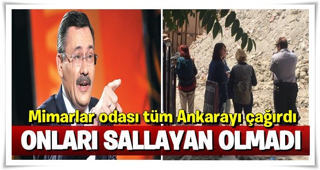 Mimarlar Odası'nın çağrısını kimse takmadı