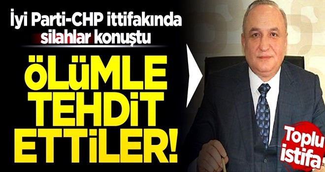 İyi Parti-CHP ittifakında silahlar çekildi! Ölümle tehdit ettiler