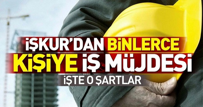 İŞKUR'dan 4465 kişiye iş müjdesi! İŞKUR'da büro memuru, şoför ve güvenlik görevlisi alımına nasıl başvurulur? .