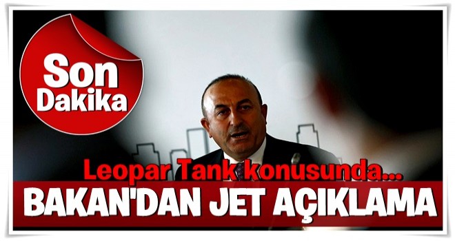 Almanya'nın iddiasına Türkiye'den jet açıklama