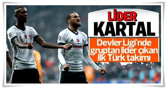 Beşiktaş grupta liderliği garantiledi