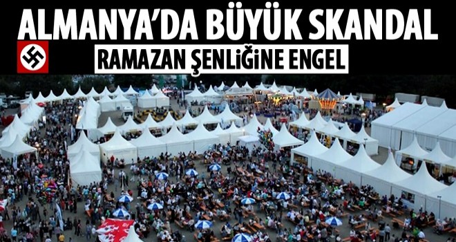 Almanya'da 'Festi Ramazan' şenliğine engel