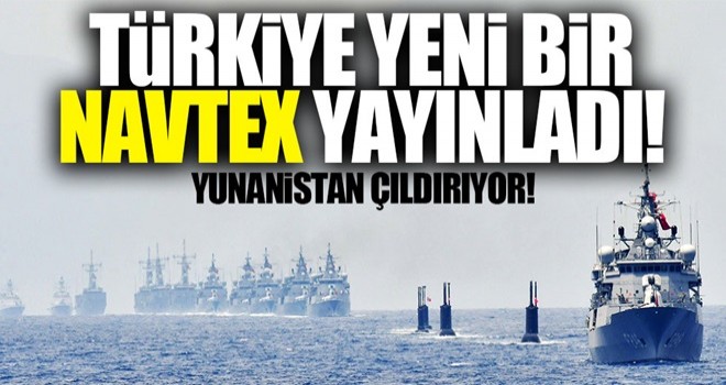 Türkiye yeni bir NAVTEX yayınladı!